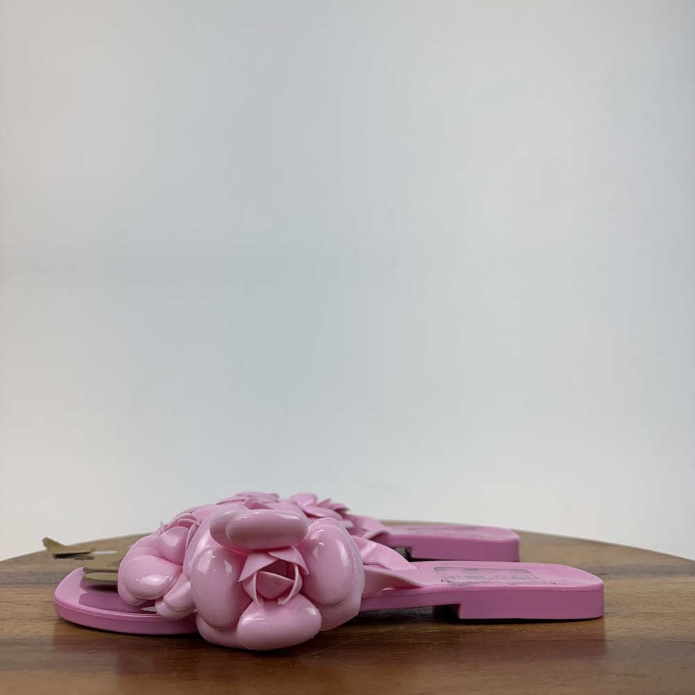 Womens‎ Jeffrey Campbell Floralee Pink Jelly Thong Flip Flops Sandals Size 9 M - Picture 5 of 9